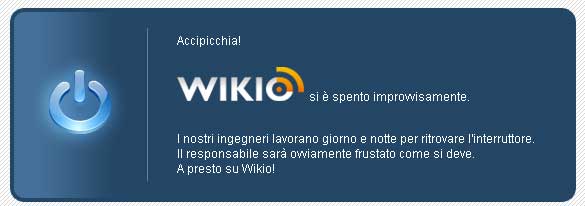 wikio-errore
